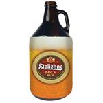 DC412634CP Slip On Neoprene Growler Cooler Sleeve With Full Color Custom Imprint